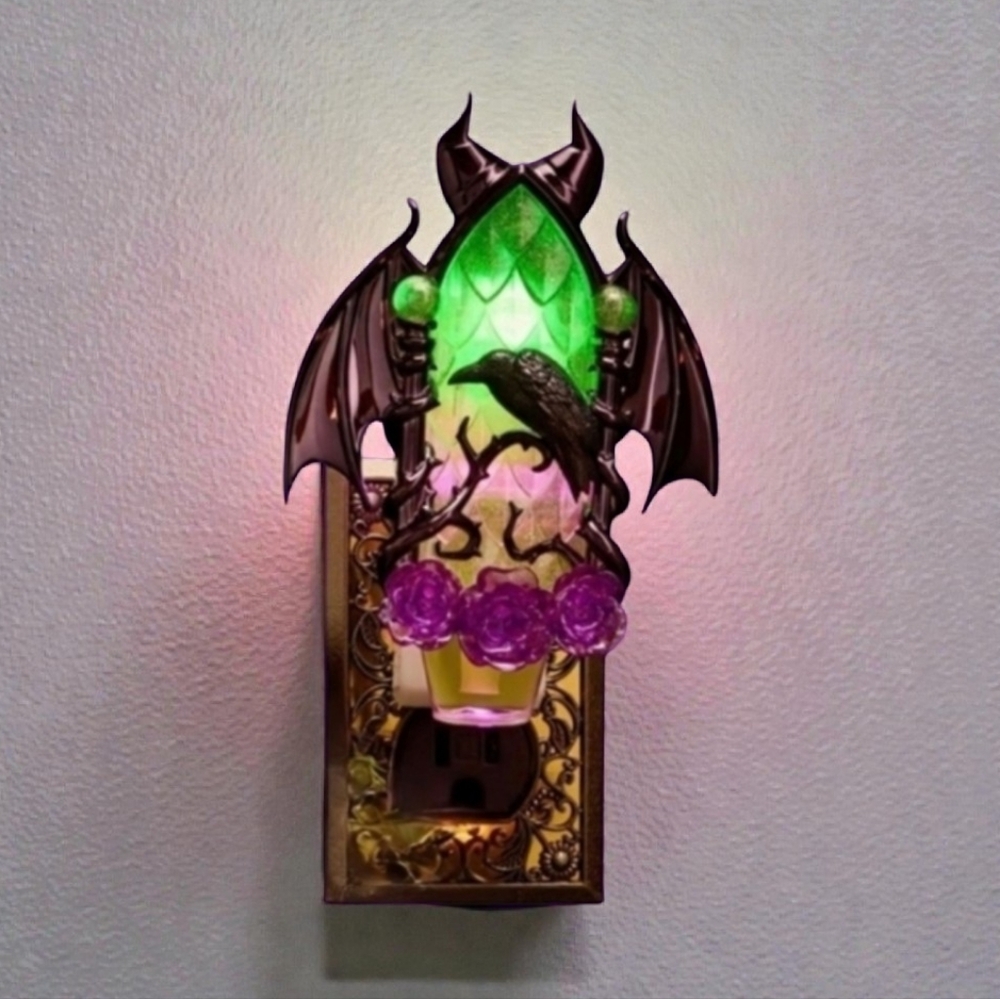 NEW BBW Disney x Maleficent Dragon Wallflower Plug - Scent Control Nightlight